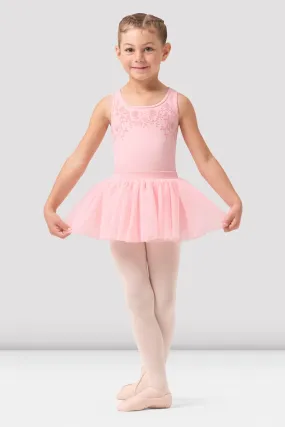 Girls Leila Cross Back Tutu Dress