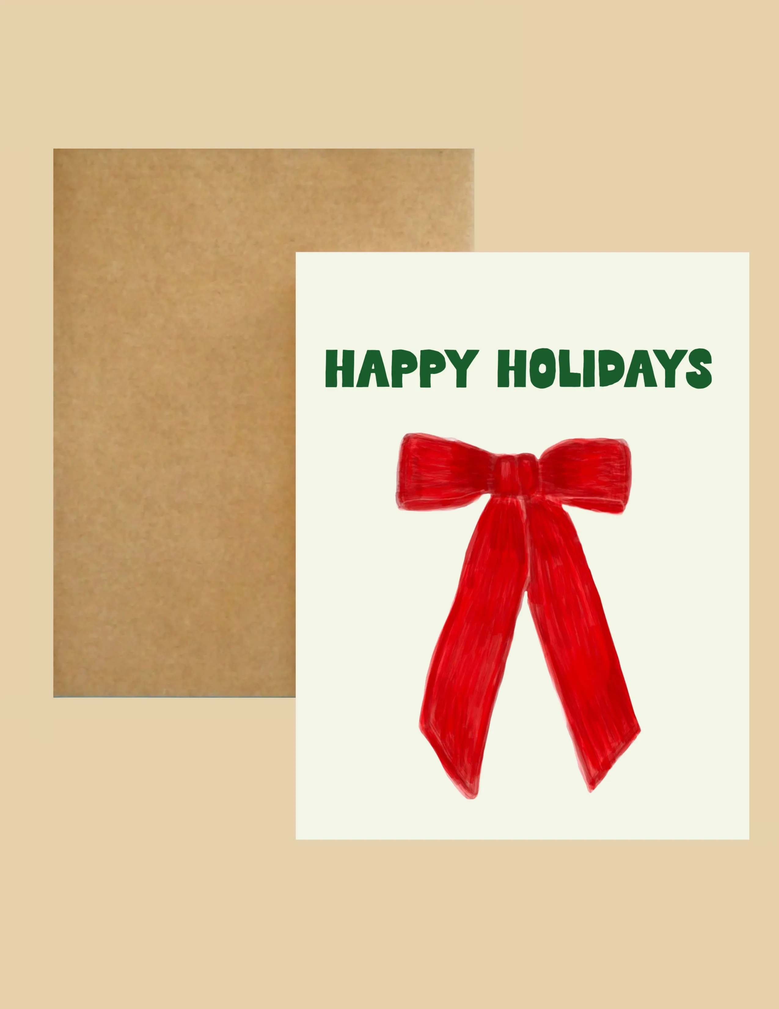 Greeting Card - Happy Holidays