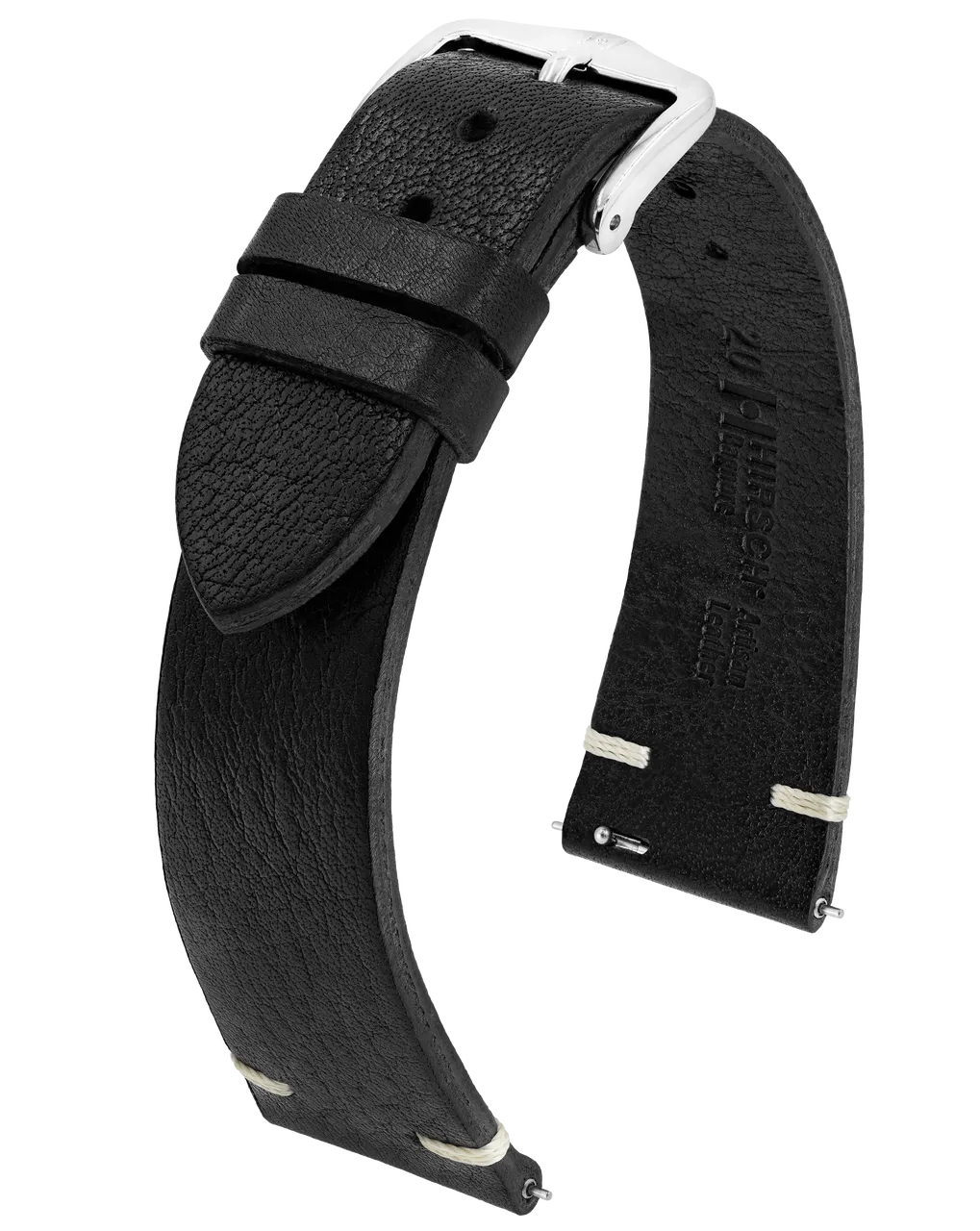 HIRSCH Bagnore Vintage style Calfskin Watchband  055 02