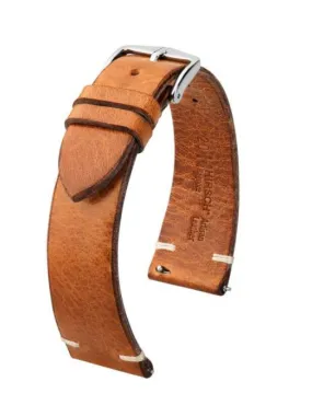 HIRSCH Bagnore Vintage style Calfskin Watchband  055 02