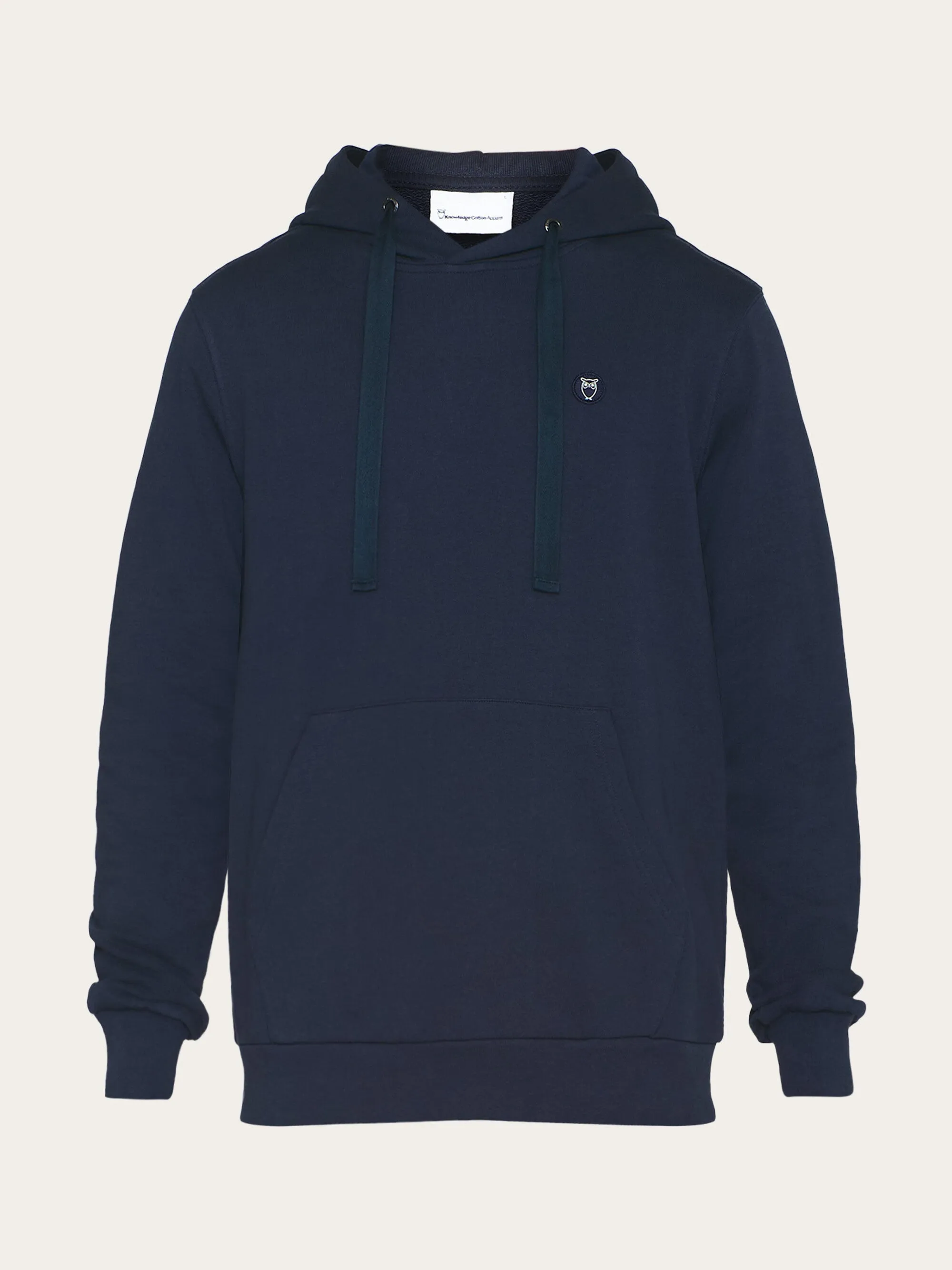 Hood basic badge sweat - Total Eclipse