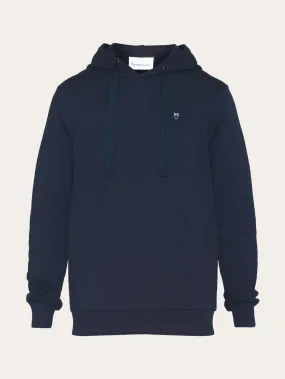 Hood basic badge sweat - Total Eclipse