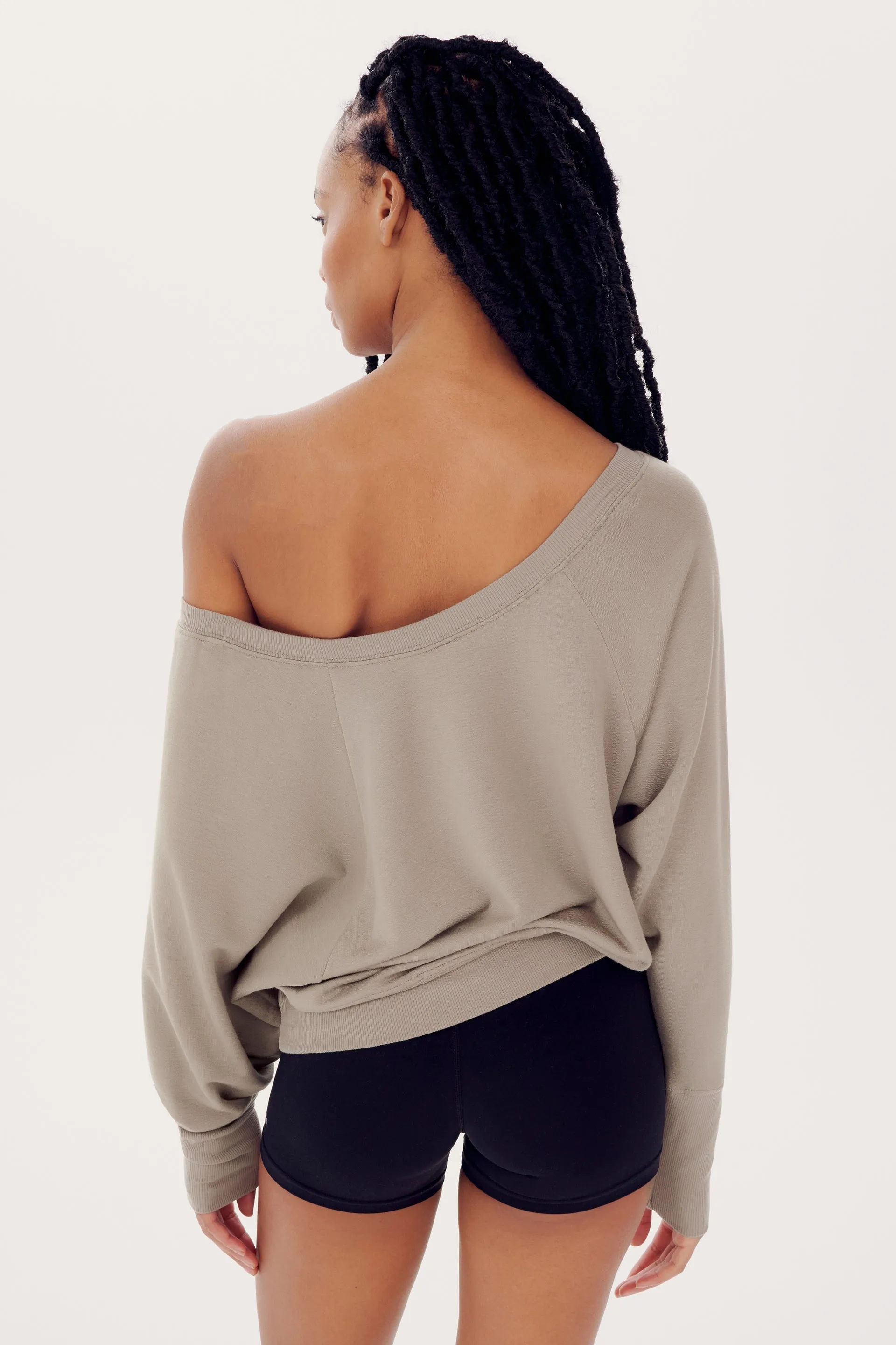 Indy Dolman Fleece Sweatshirt