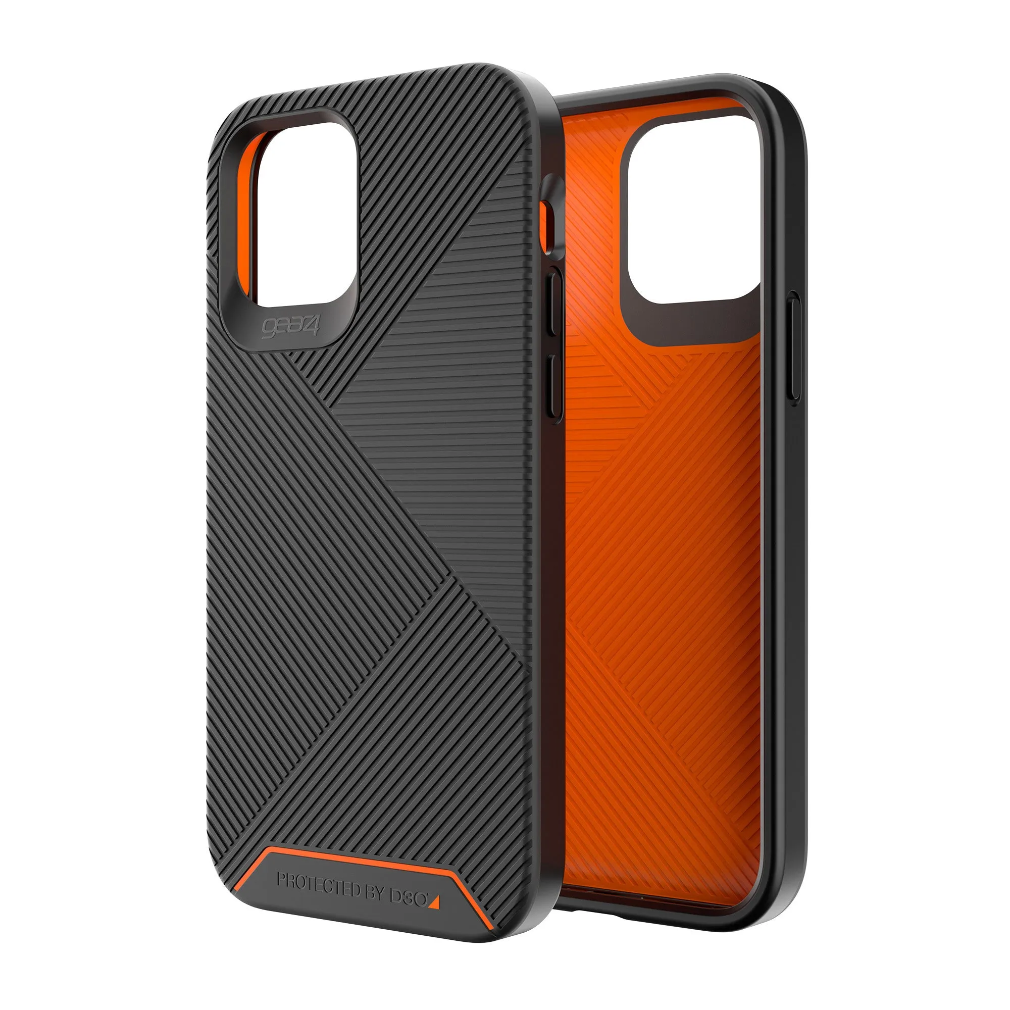 iPhone 12/12 Pro Gear4 D3O Black Battersea Case - 15-07680