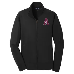 Jacket - Full Zip Dry Fit Fleece - A Logo (Two Styles)