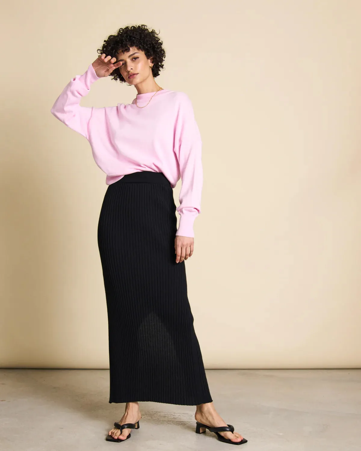 JAN 'N JUNE Ebba skirt black women