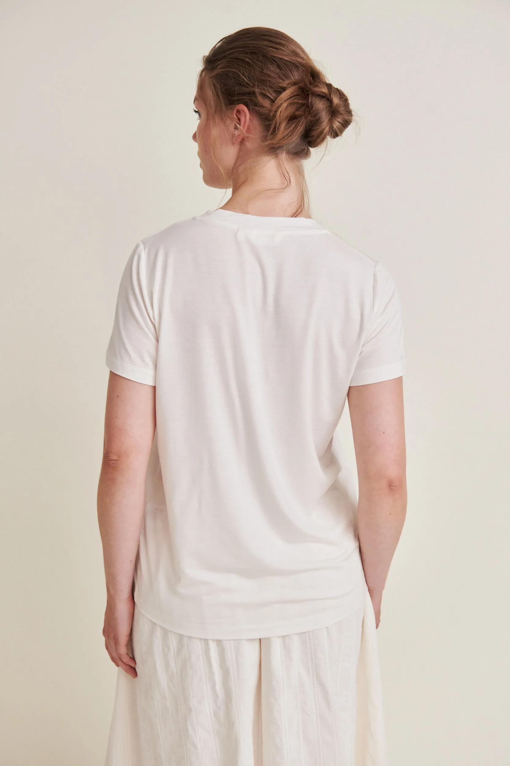 Joline V-neck - Off White