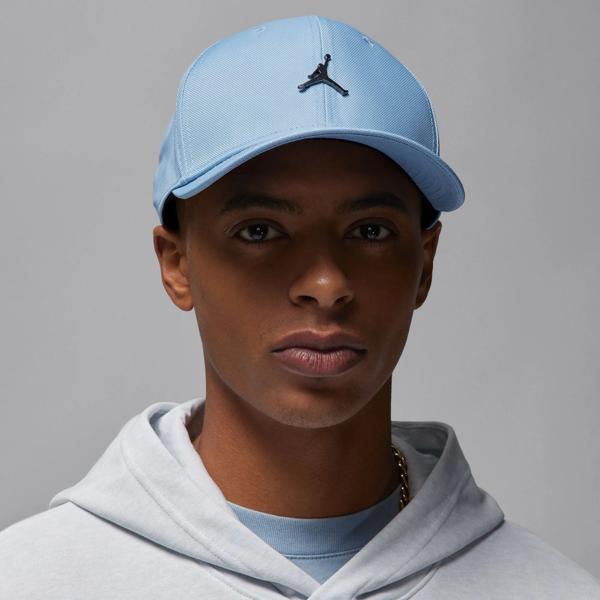 Jordan - Accessories - Jumpman Rise Metal Dad Hat - Blue Grey/Gun Metal