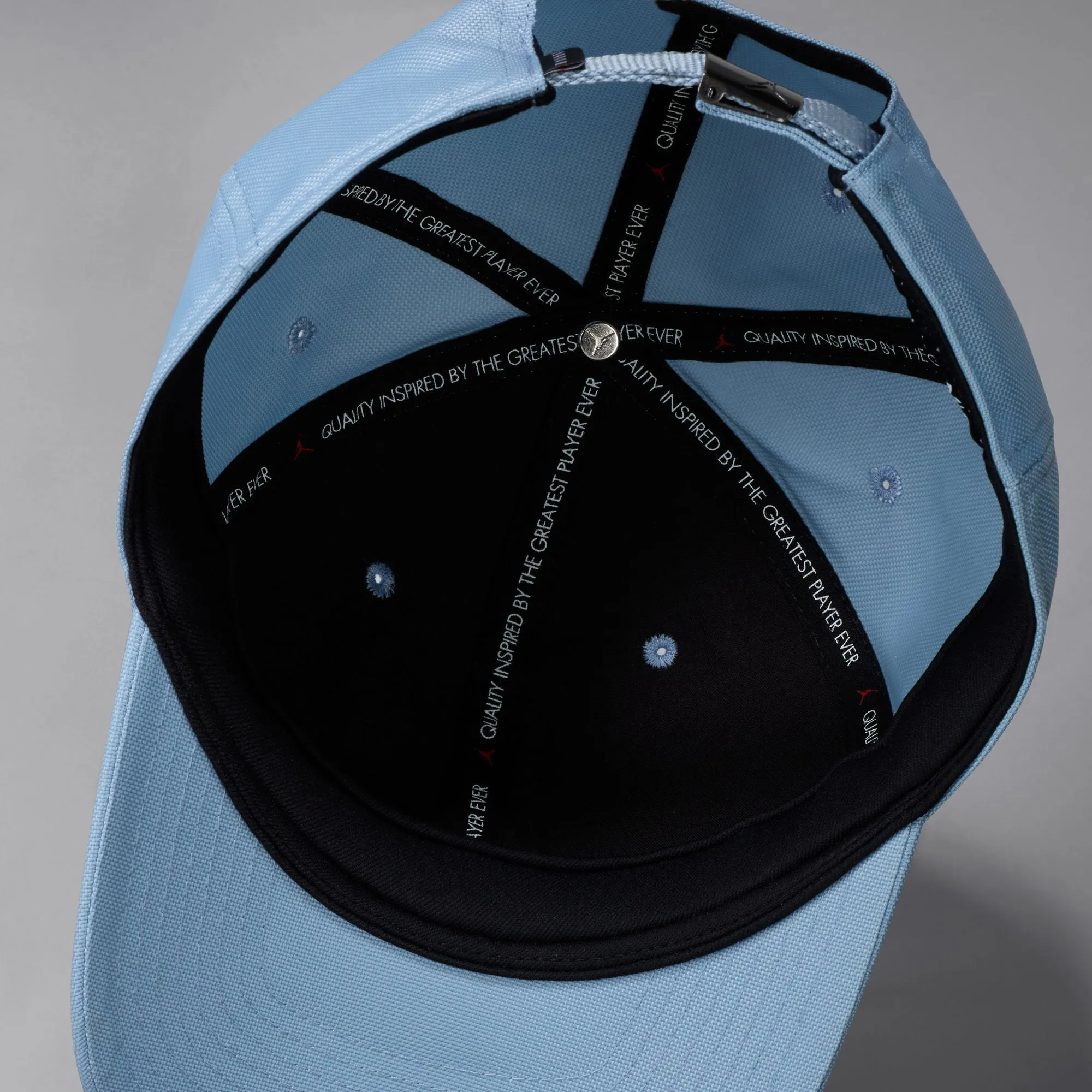 Jordan - Accessories - Jumpman Rise Metal Dad Hat - Blue Grey/Gun Metal