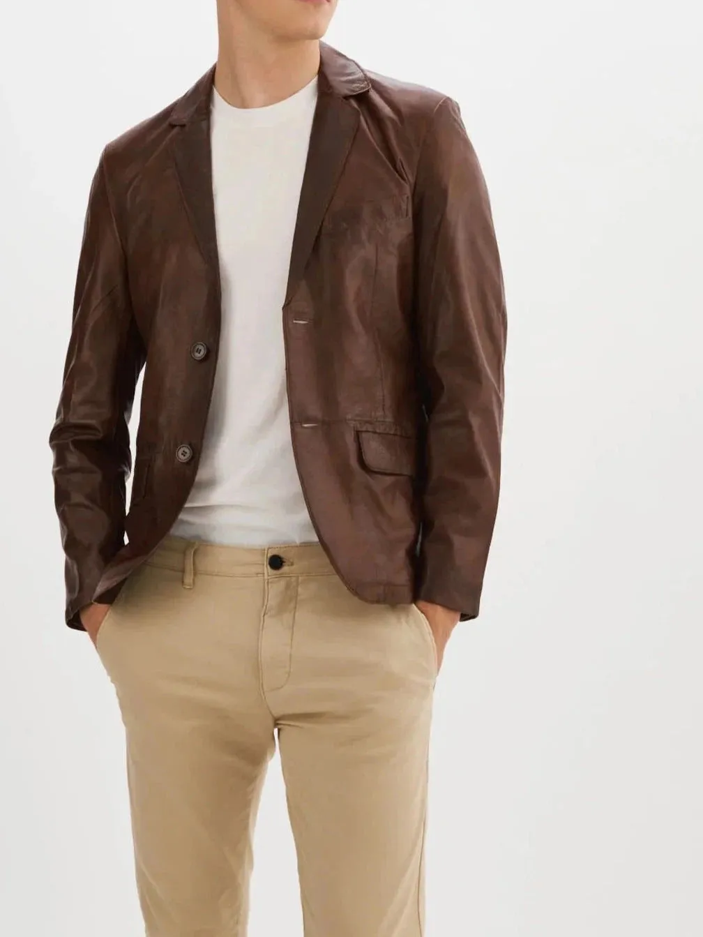 Joshua Lambskin Leather Jacket