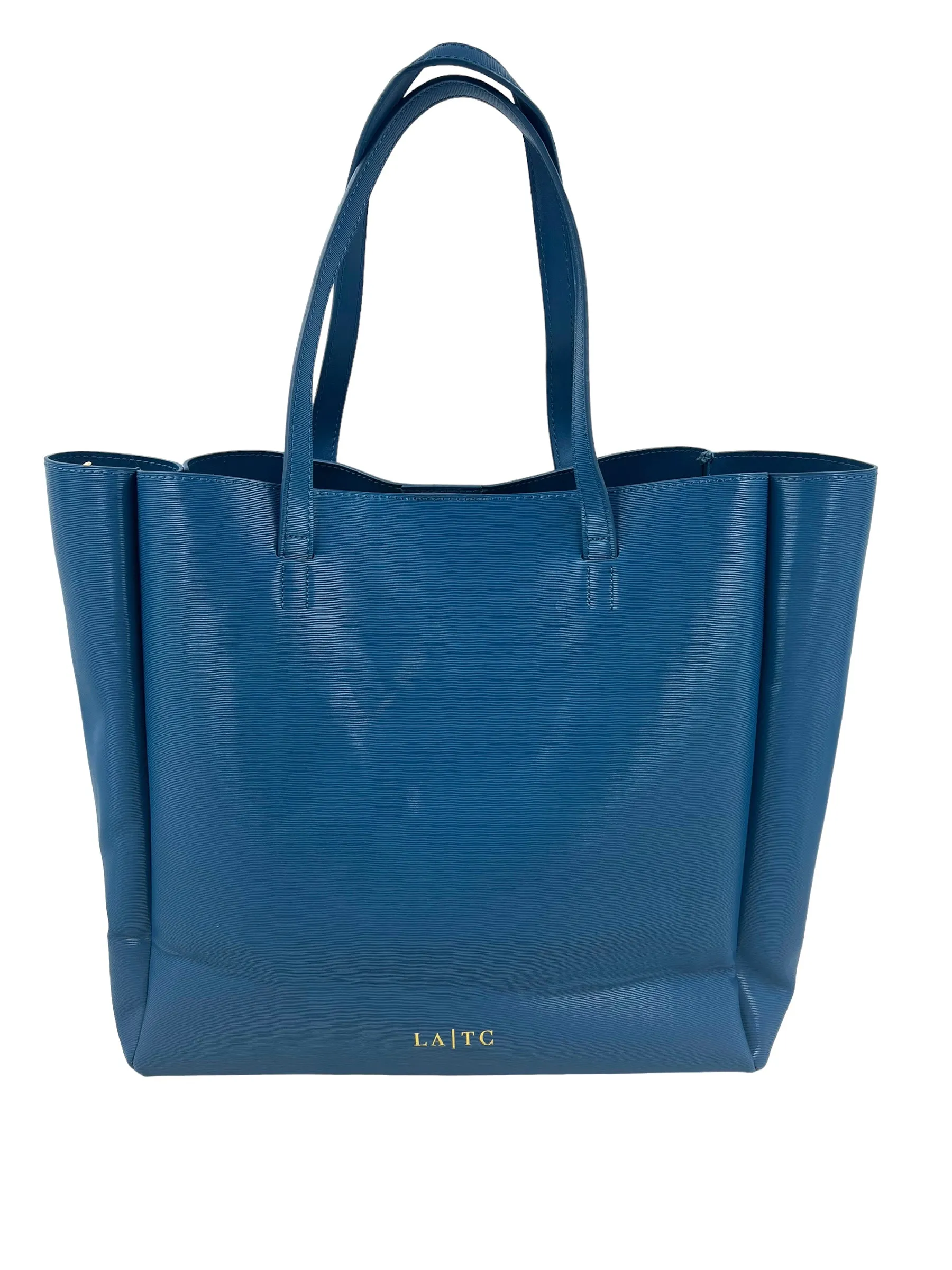 LA Trading Co. Teal Vegan Leather Never Ending Tote