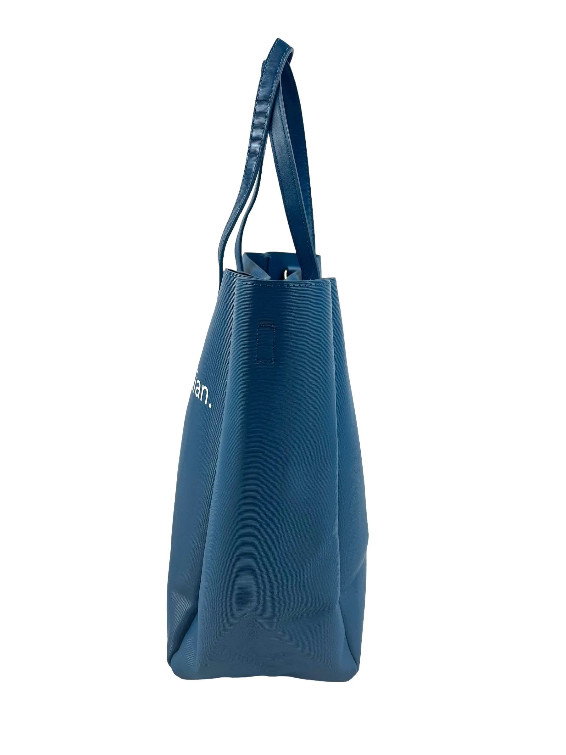 LA Trading Co. Teal Vegan Leather Never Ending Tote