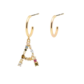 Letter A Earrings