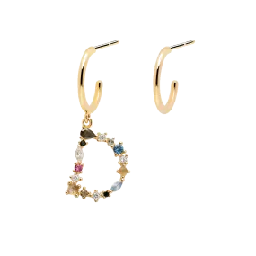 Letter D Earrings