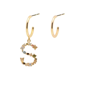 Letter S Earrings