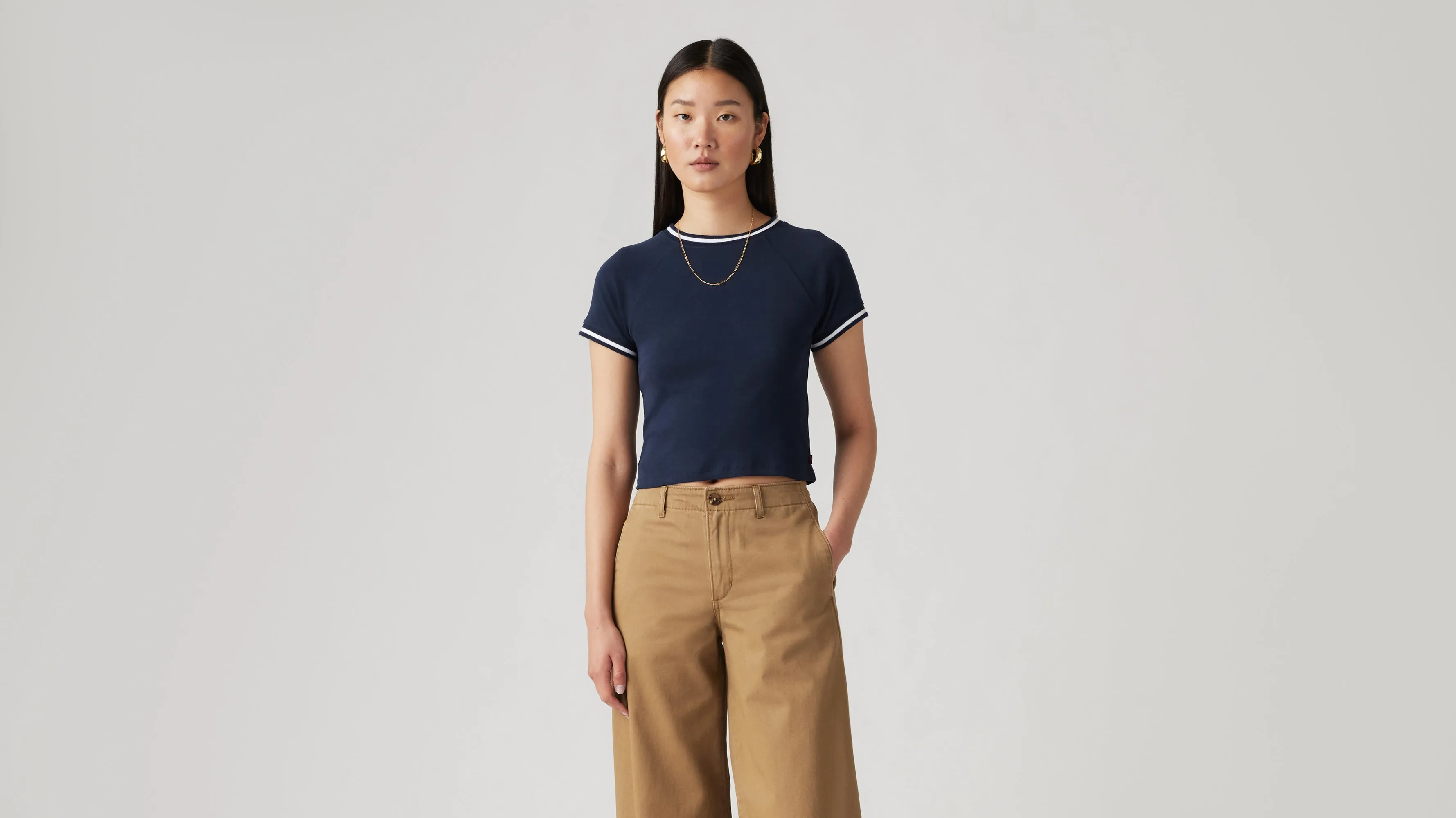 Levi's® Women's Oracle Shrunken Ringer Tee