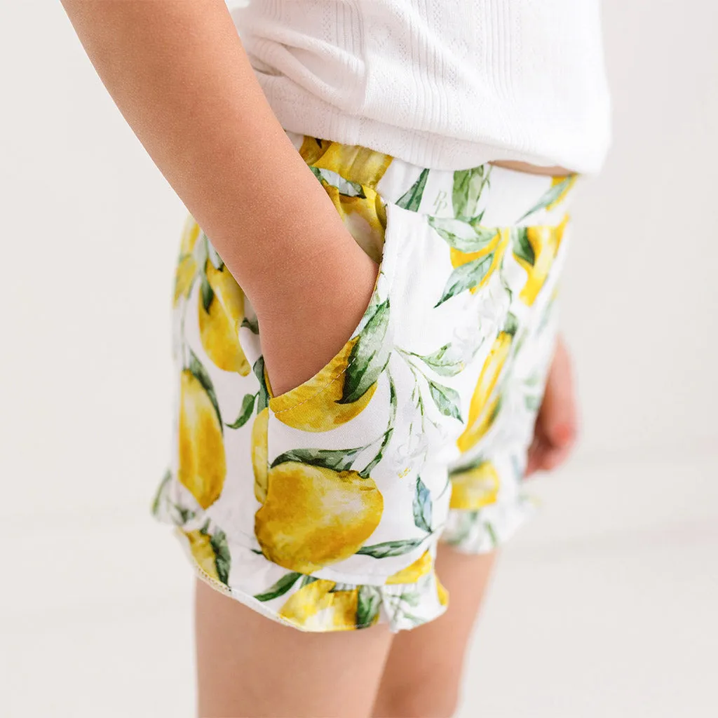 Limoncello Ruffled Shorts