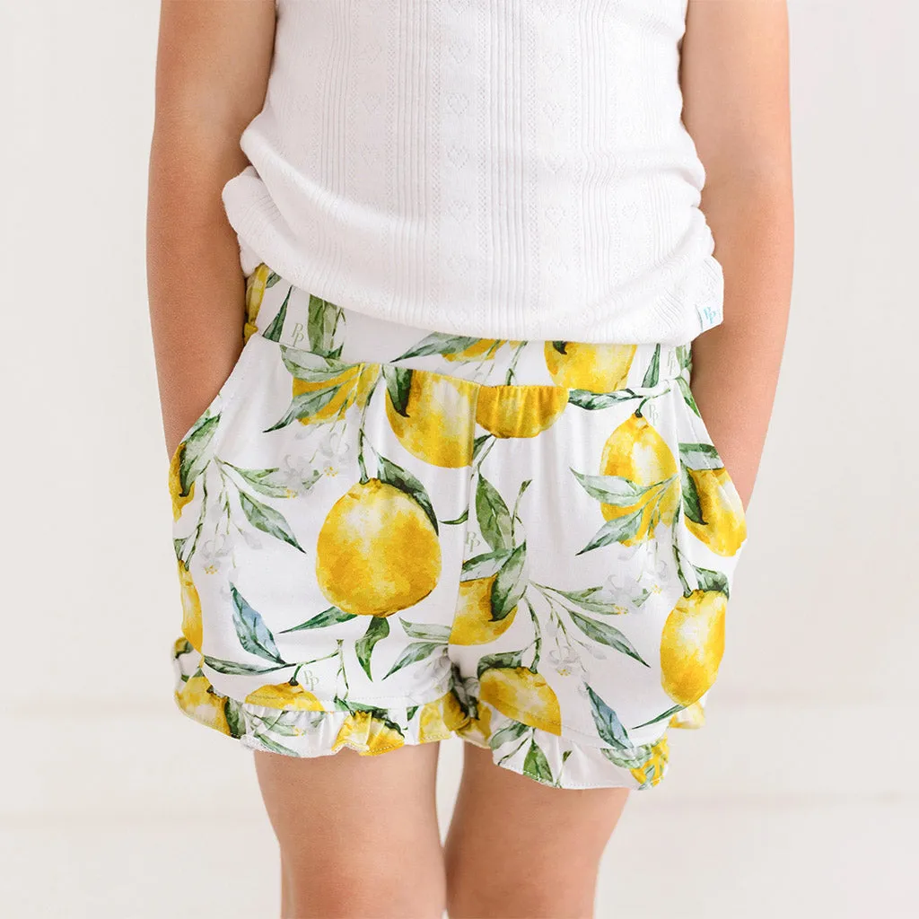 Limoncello Ruffled Shorts