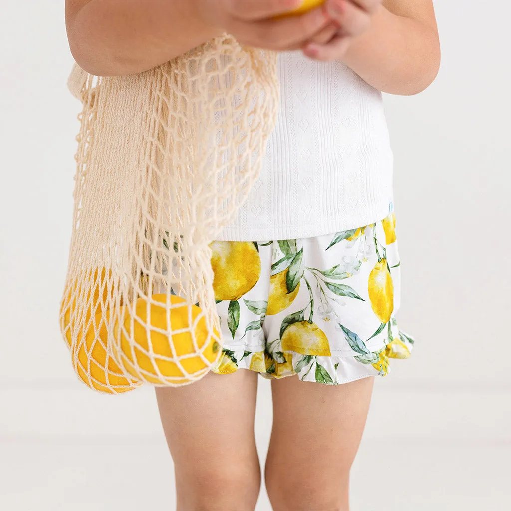 Limoncello Ruffled Shorts