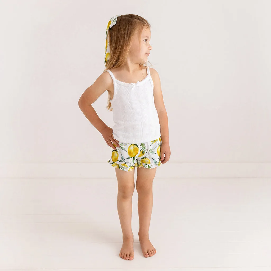 Limoncello Ruffled Shorts