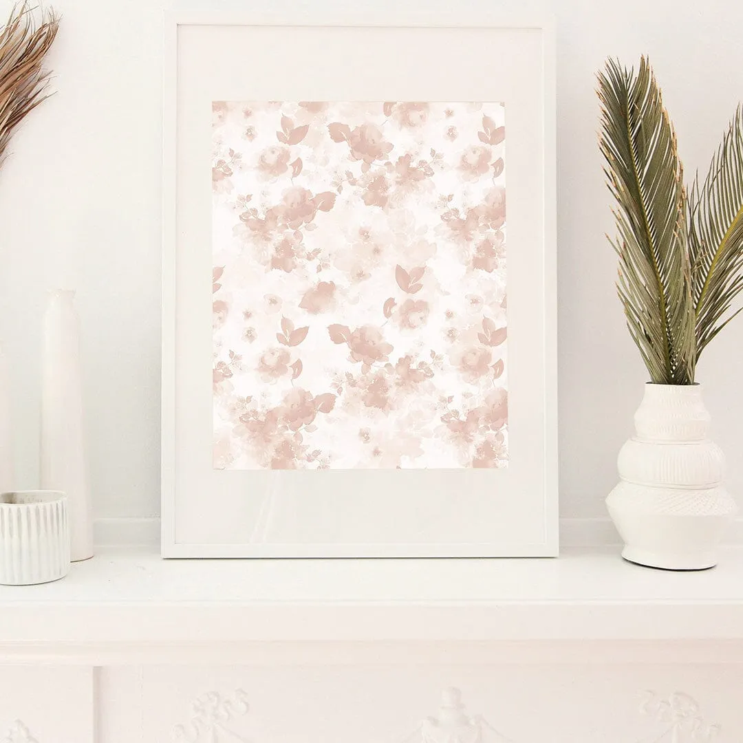 Marigold Mural in Blush