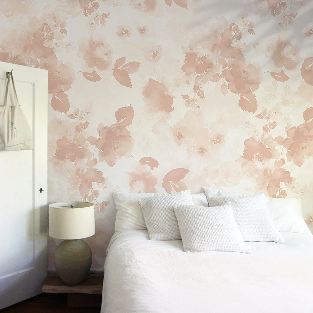 Marigold Mural in Blush