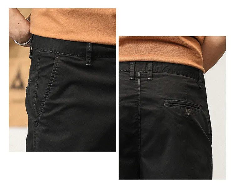 Men's Casual Athletic Short Fashion Fit Young Pants Slim Cargo Shorts | G3612