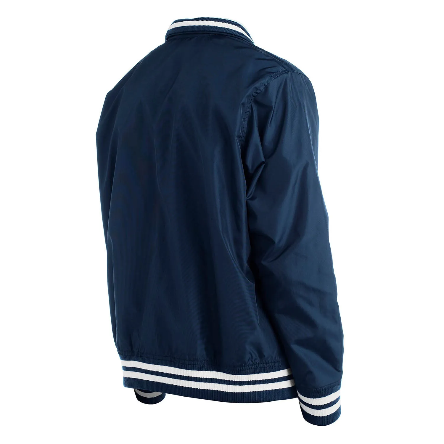 Men's New Era USMNT Nylon Zip Up Navy Jacket