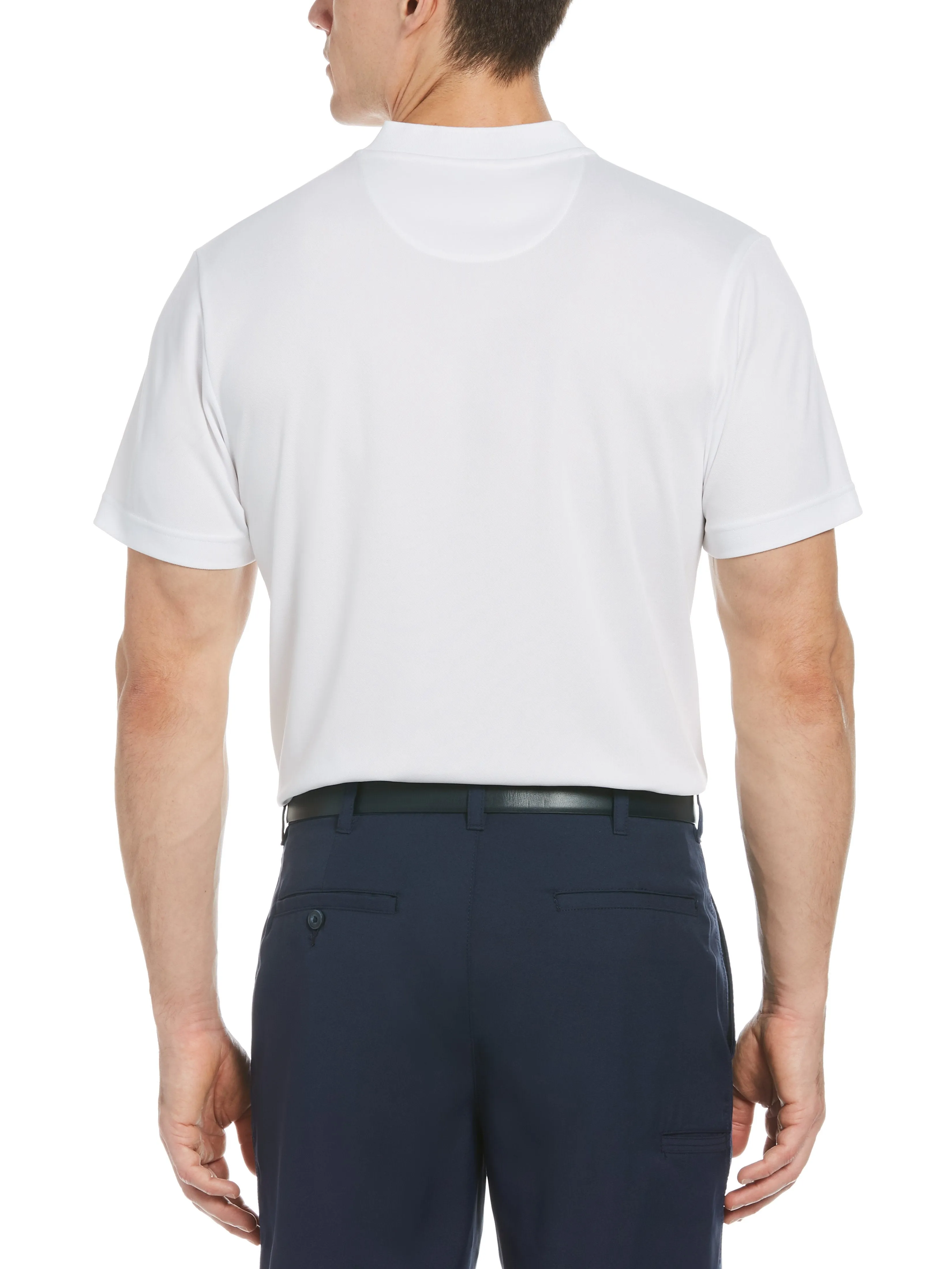 Men's Pique Polo with Casual Collar