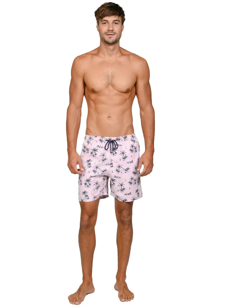 Men's Swim Shorts in lively tropical print