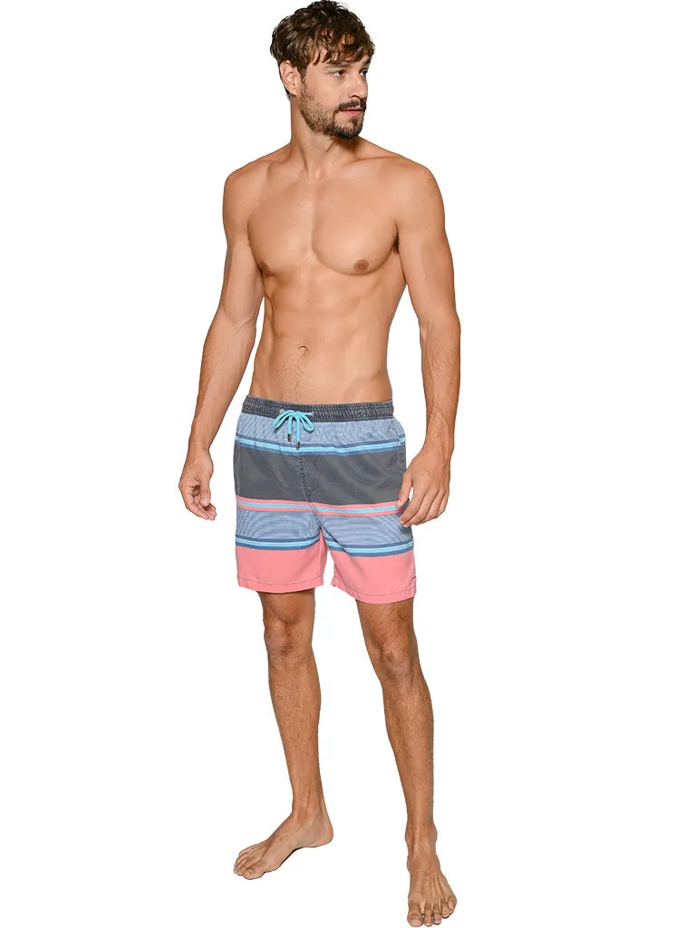 Men's Swim Shorts in lively tropical print