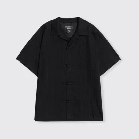 Merely Made Lawn Lace Cuban Col-Lar Shirt