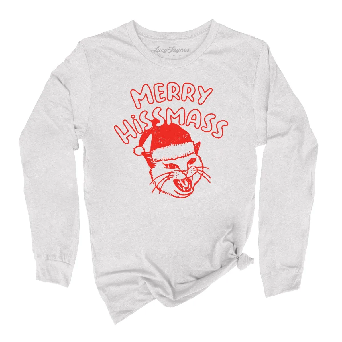 Merry Hissmass Long Sleeve Tee