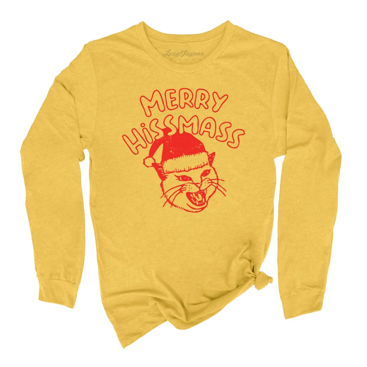 Merry Hissmass Long Sleeve Tee