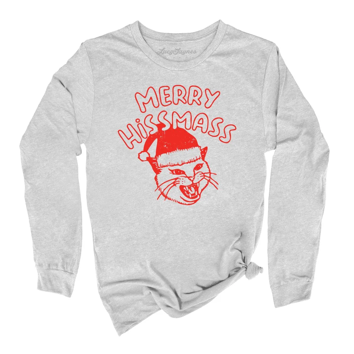 Merry Hissmass Long Sleeve Tee