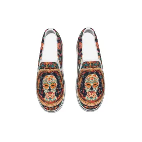 Mexican Design Slip On Sneakers