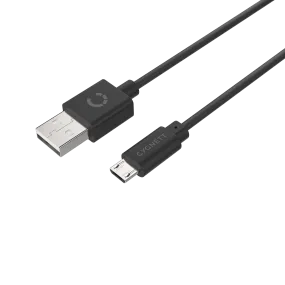 Micro USB to USB-A Cable - Black 2m