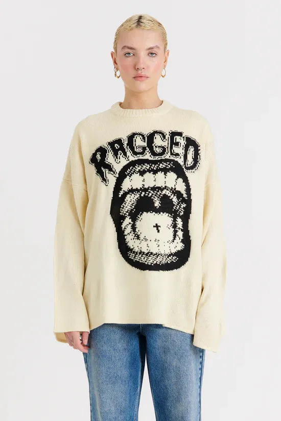 Mouthy Ragged Knit