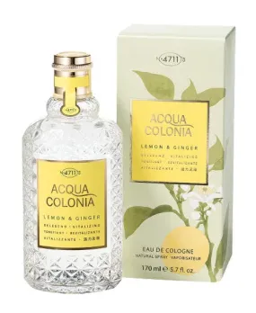 N°4711 Acqua Colonia Lemon & Ginger Eau de Cologne 170ml