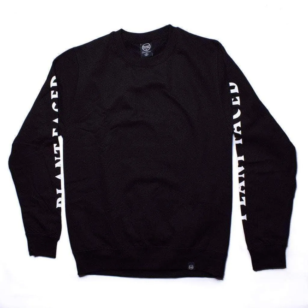 No Beef Sweater - Black x White