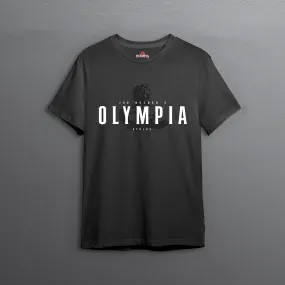 Olympia Background JW Basic Activewear Oversized T-shirt - Black