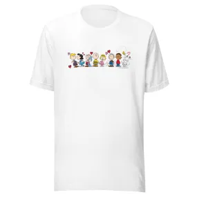 Peanuts Gang Love Adult T-Shirt