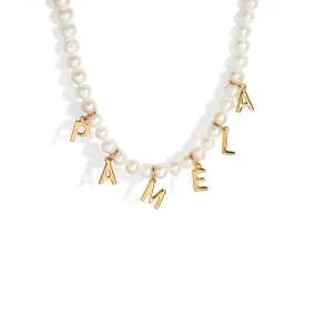 PEARL NAME NECKLACE