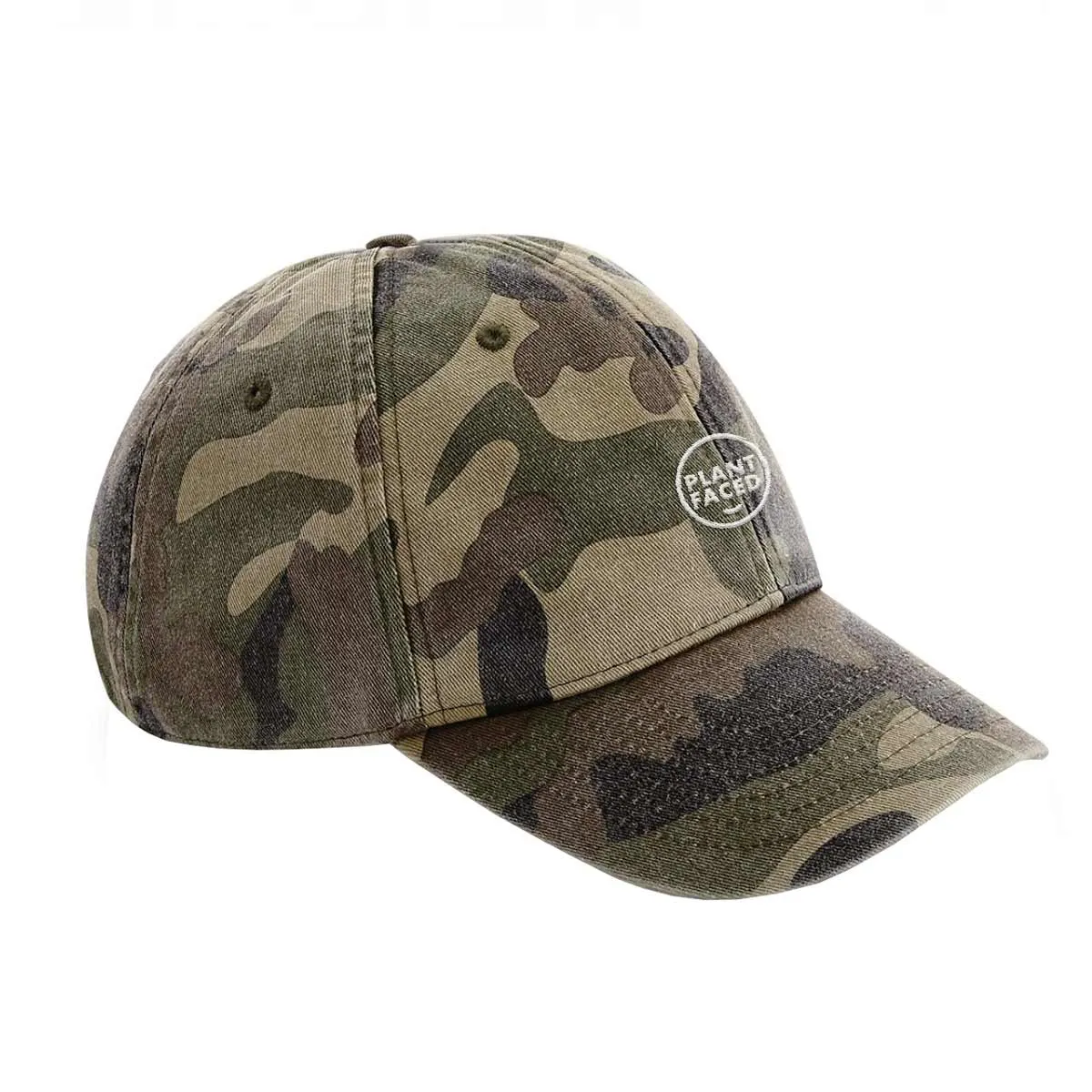 Plant Faced Dad Hat - Camo