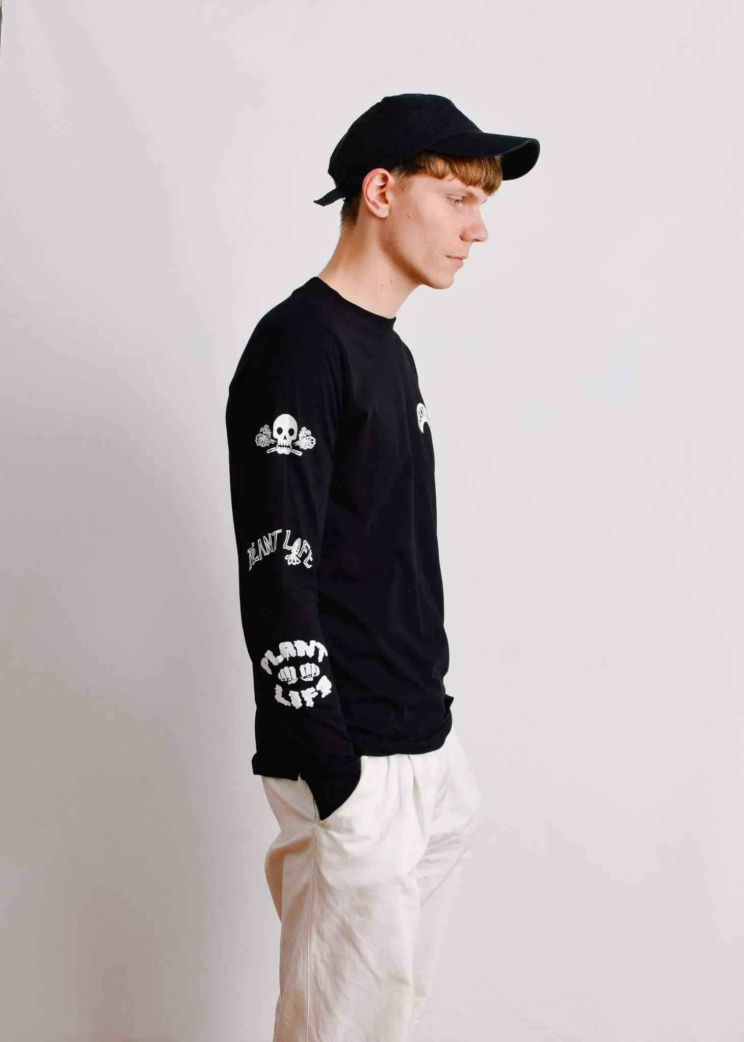 Plant Life Long Sleeve - Black