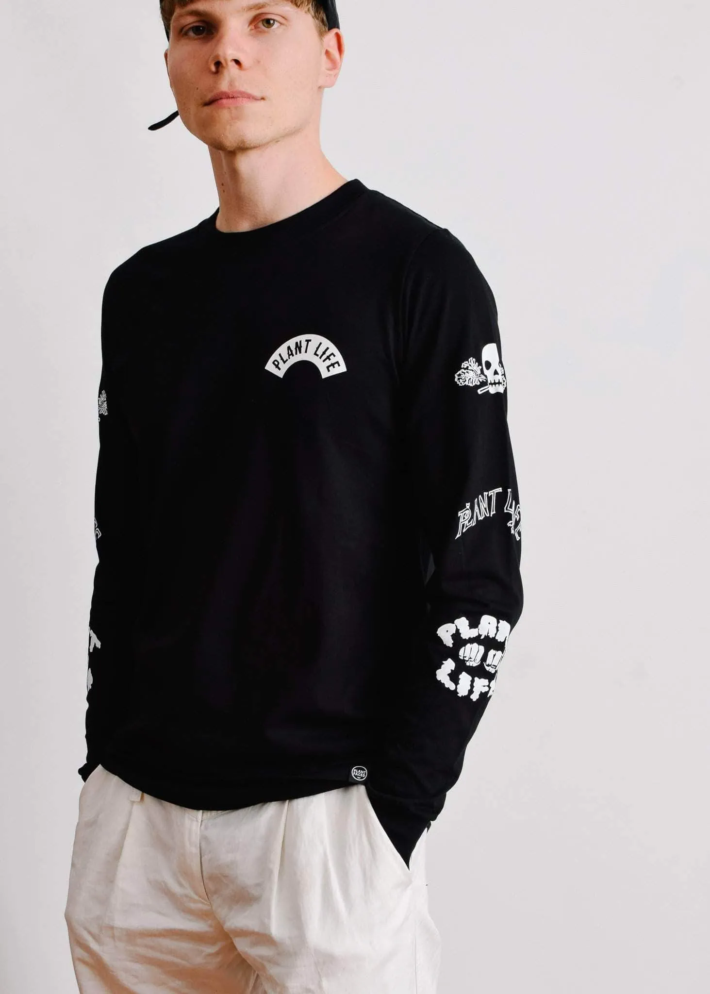 Plant Life Long Sleeve - Black