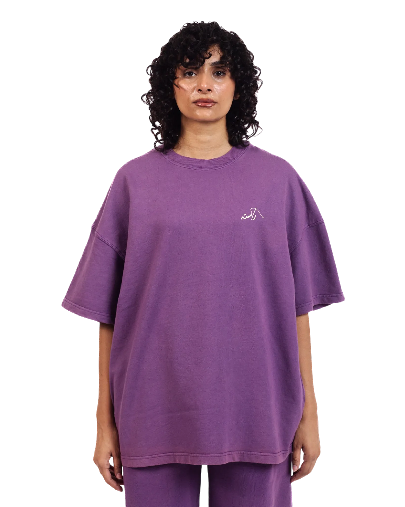 PURPLE T SHIRT ONLY LOGO