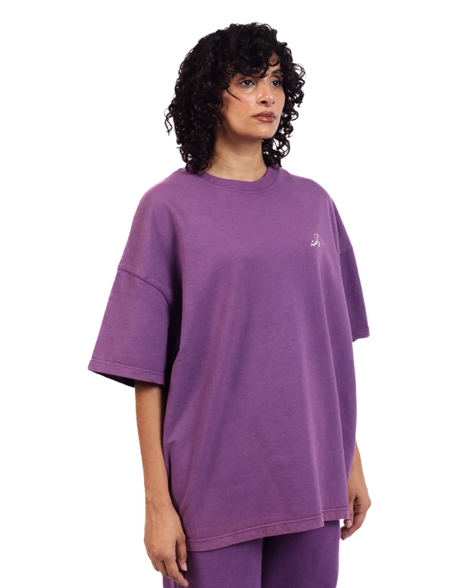 PURPLE T SHIRT ONLY LOGO