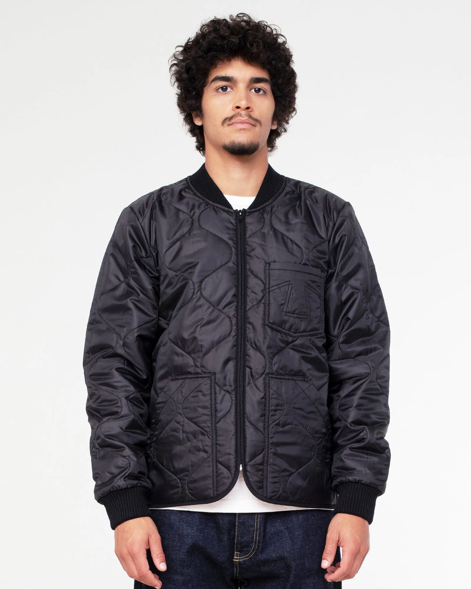 QN Type 2 Frostbite Quilted Nylon Black