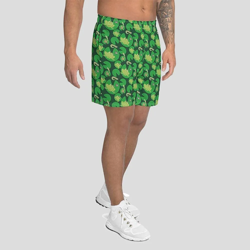 Ribbit Athletic Shorts (POD)